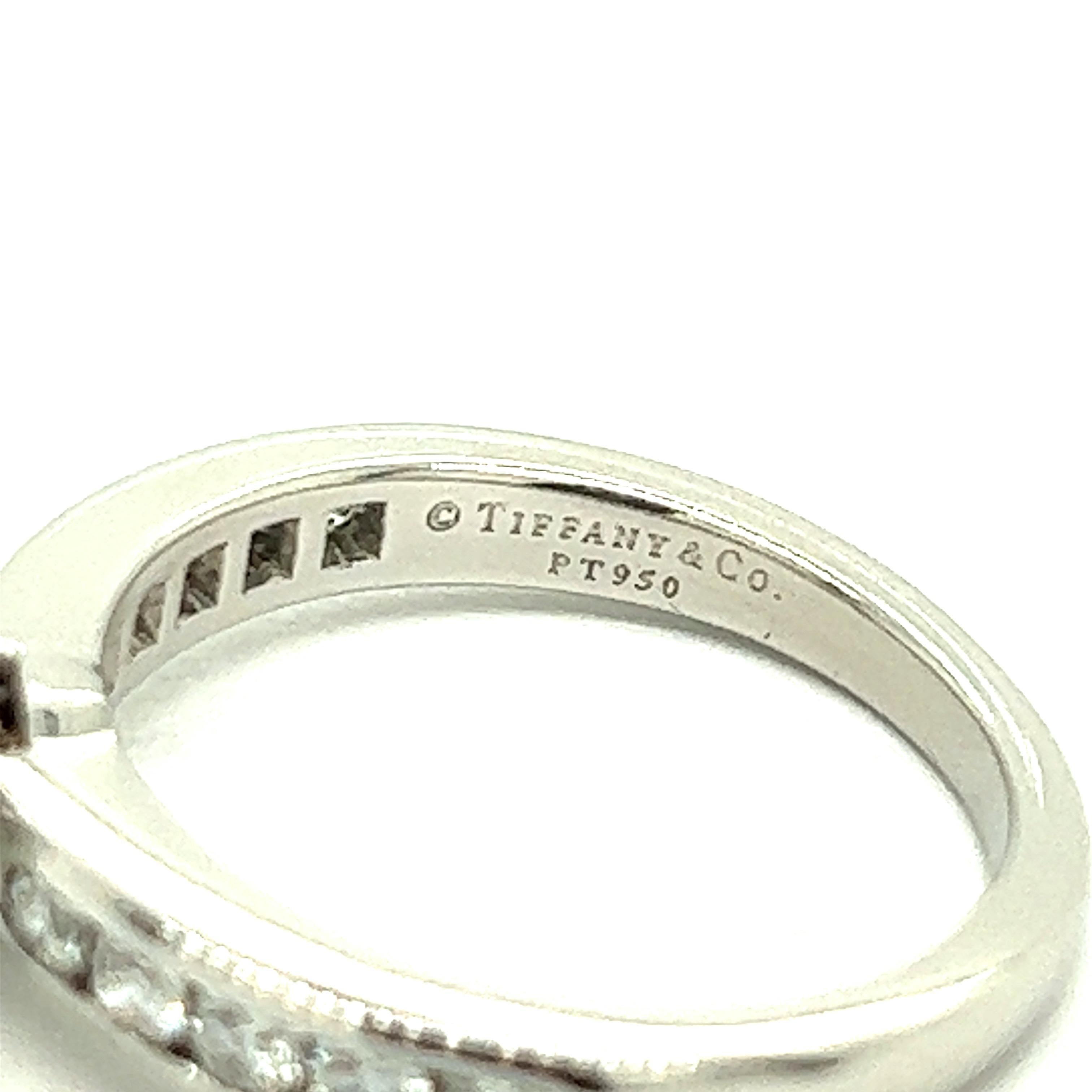 Verlobungsring mit 0,77 Karat Diamant Solitär von Tiffany & Co. im Angebot 8