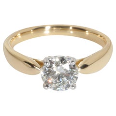 Tiffany & Co. 0.77 ct Round Brilliant Diamond Harmony Engagement Ring