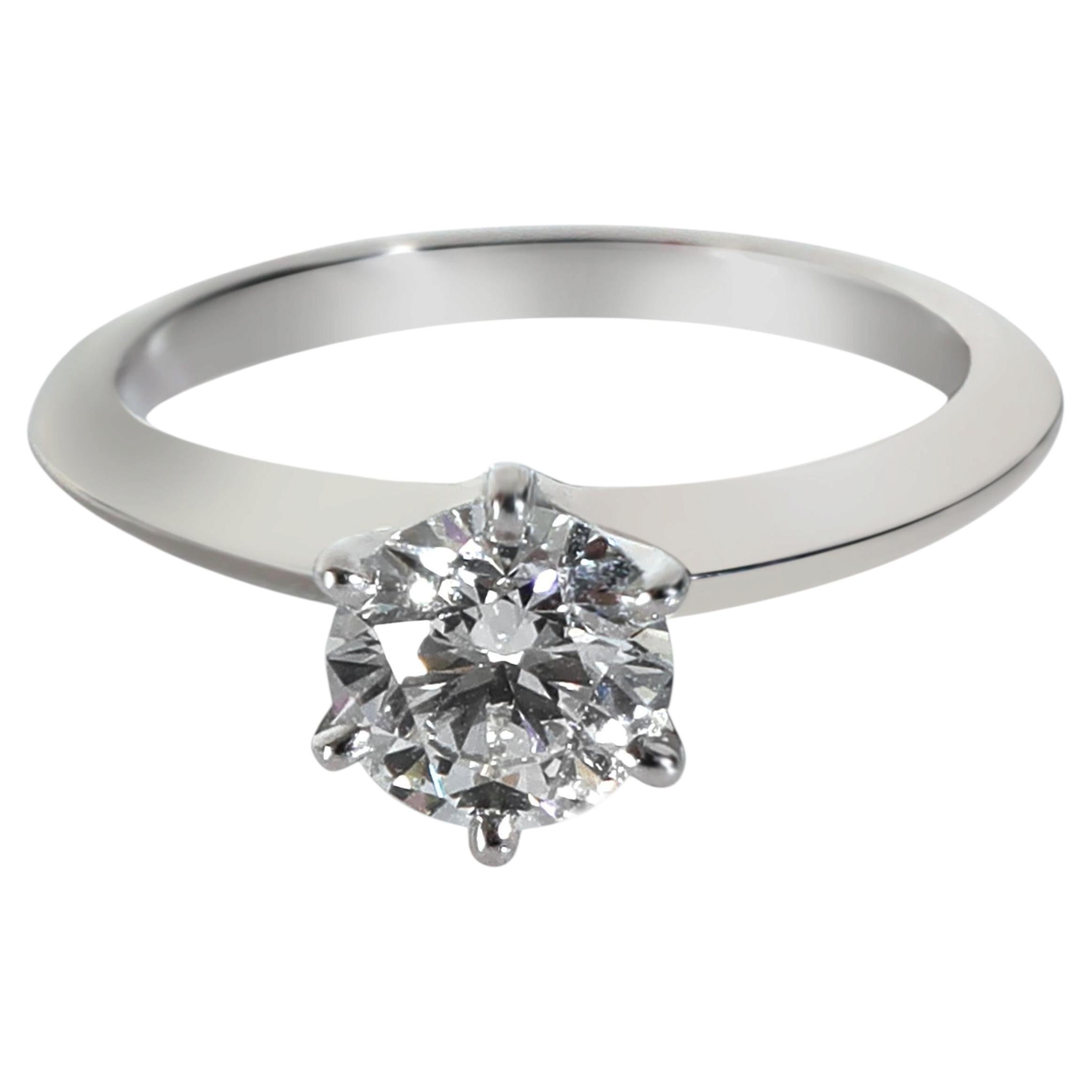 Tiffany & Co. 0.81 ct Diamond Engagement Ring For Sale