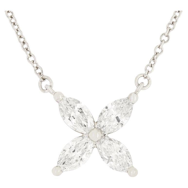 Halskette 'Victoria' von Tiffany & Co. mit 0,81 Karat Diamanten