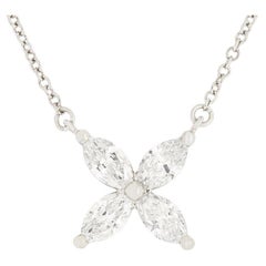Tiffany & Co. 0.81ct Diamond 'Victoria' Necklace