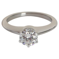 Tiffany & Co. 0.82 ct Round Brilliant Diamond Engagement Ring