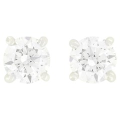 Tiffany & Co. 0.90ct Diamond Stud Earrings