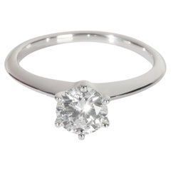 Tiffany & Co. 0.91 ct Round Brilliant Diamond Engagement Ring