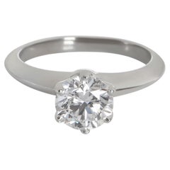 Tiffany & Co. 0.91 ct Round Brilliant Diamond Engagement Ring