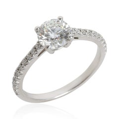 Tiffany & Co. 0.91 ct Round Brilliant Diamond Novo Engagement Ring