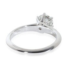 Tiffany & Co. 0.92 ct Round Brilliant Diamond Engagement Ring