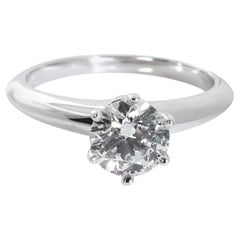 Tiffany & Co. 0.92 ct Round Brilliant Diamond Engagement Ring