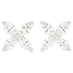 Used Tiffany & Co. 0.92ct Diamond ‘Victoria’ Earrings