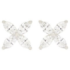 Tiffany & Co. 0.92ct Diamond 'Victoria' Earrings