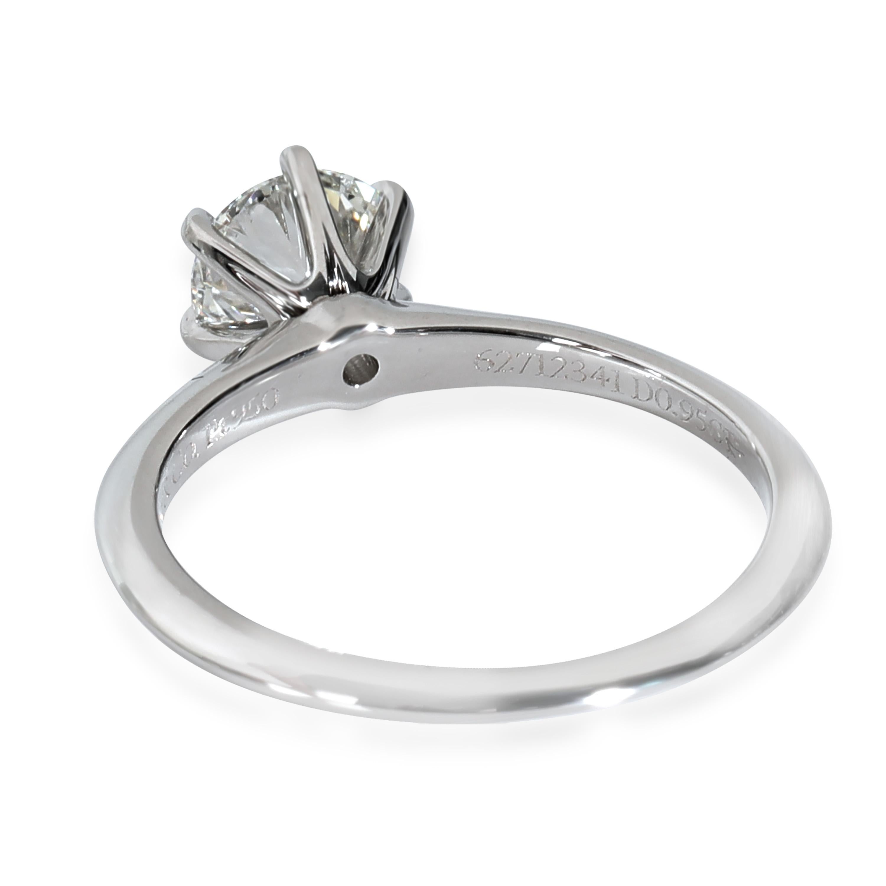 Tiffany & Co. 0.95 ct Diamond Tiffany Solitaire Engagement Ring

PRIMARY DETAILS
SKU: 144407
Listing Title: Tiffany & Co. 0.95 ct Diamond Tiffany Solitaire Engagement Ring
Condition Description: The classic engagement ring. Tiffany & Co. introduced