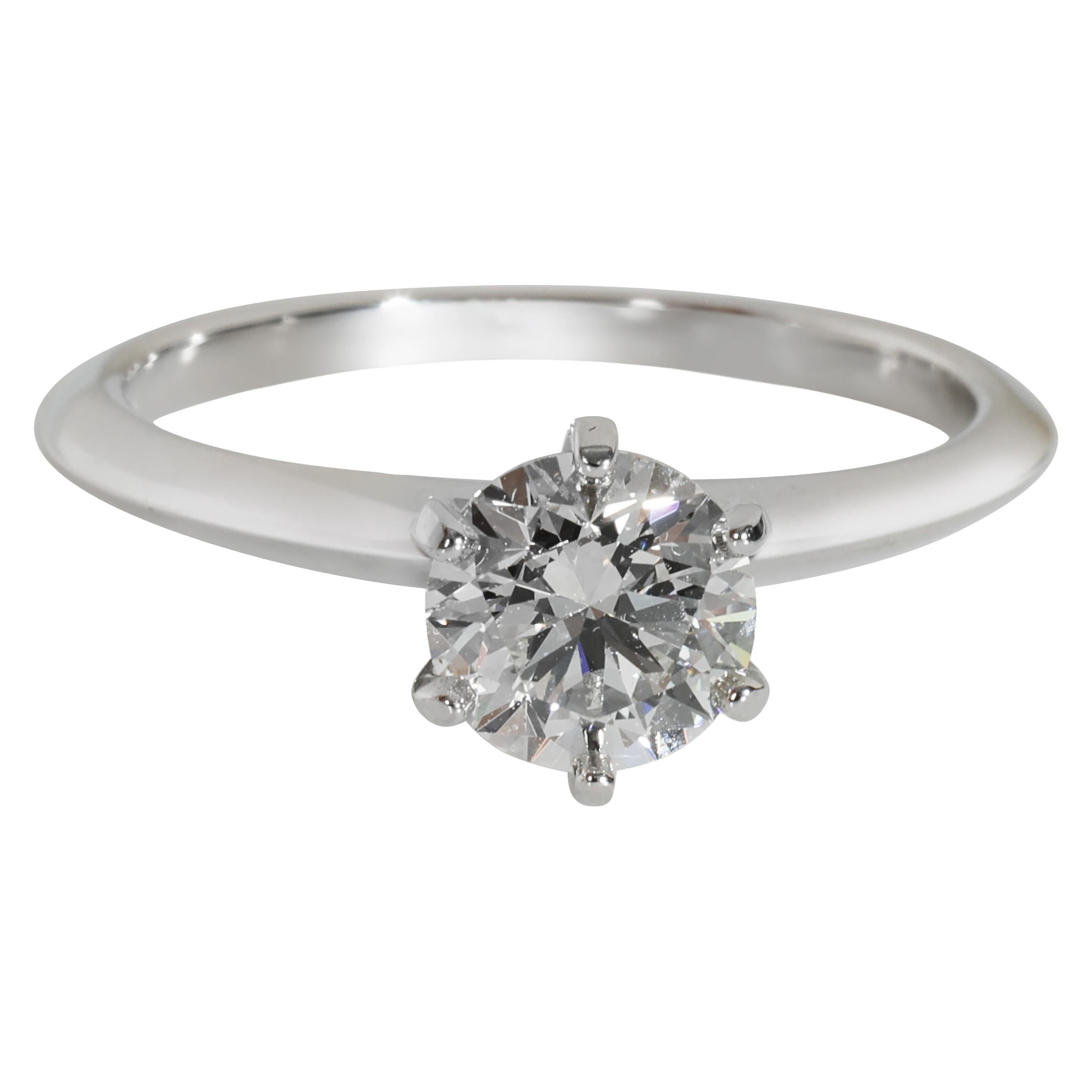 Tiffany & Co. 0.95 ct Diamond Engagement Ring For Sale