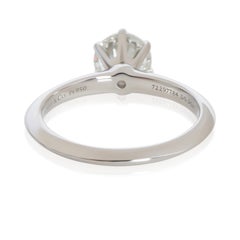 Tiffany & Co. 0.96 ct Round Brilliant Diamond Engagement Ring