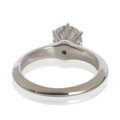Tiffany & Co. 0.97 ct Round Brilliant Diamond Engagement Ring
