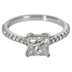 Tiffany & Co. 0.99 ct Princess Diamond Novo Engagement Ring