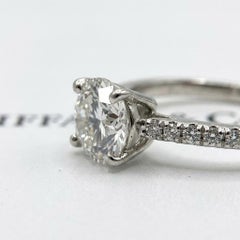 Tiffany & Co. 1 Carat Round Brilliant Diamond Novo Engagement Ring