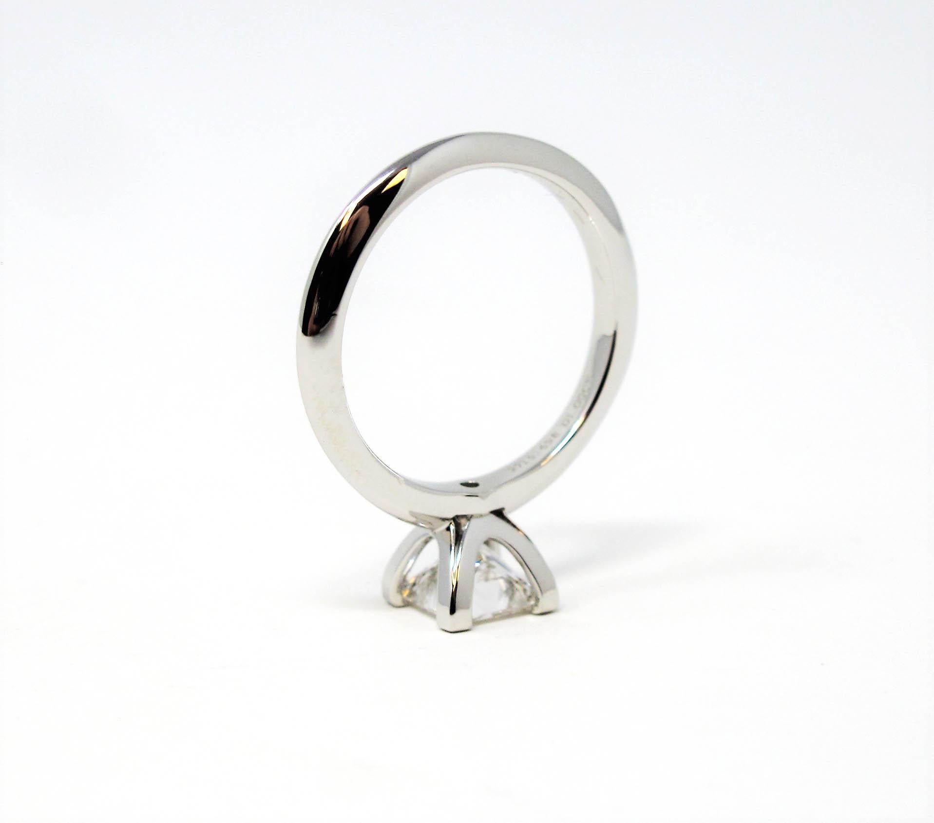 1 carat princess-cut diamond ring tiffany