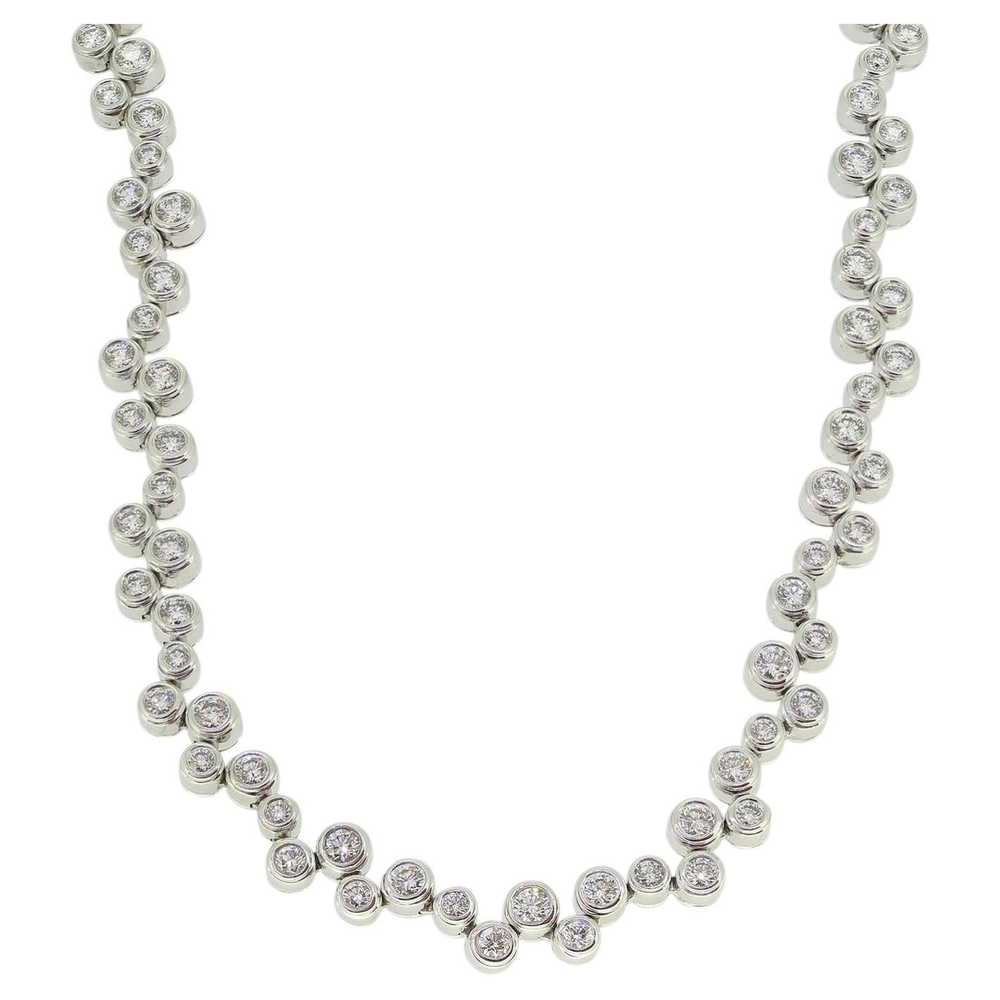 Collana "Bubble" con diamanti da 10,00 carati di Tiffany & Co.