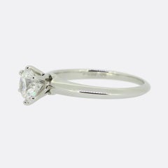 Tiffany & Co. 1.01 Carat Diamond Engagement Ring