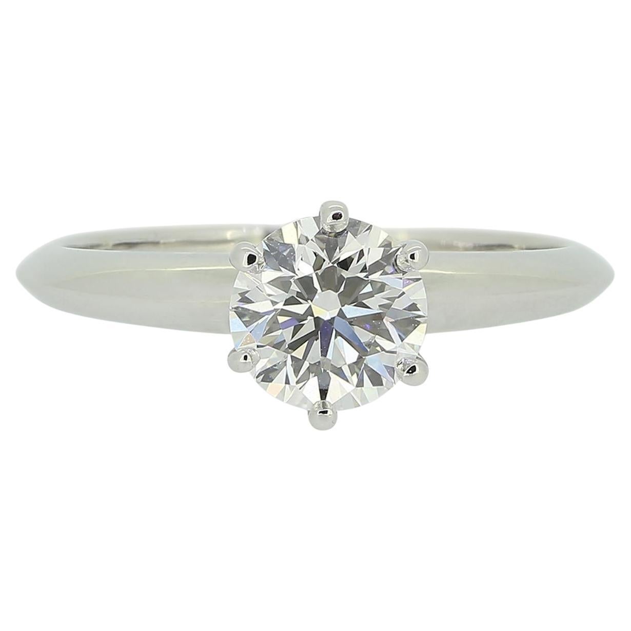 Tiffany & Co. 1.01 Carat Diamond Engagement Ring