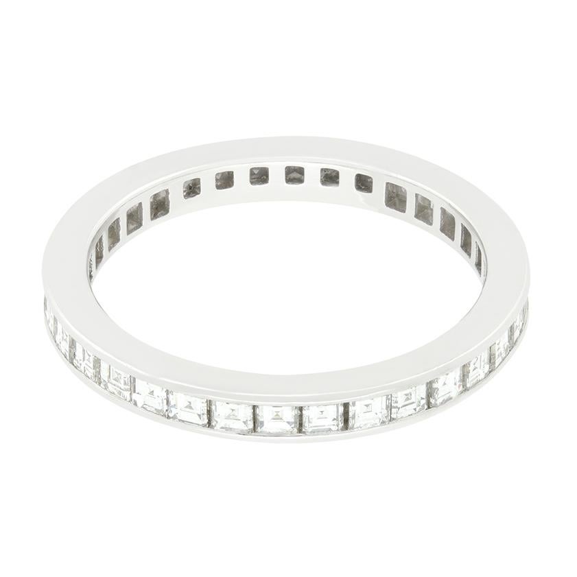 Tiffany & Co. Pulsera de diamantes de 1,02 ct Corte cuadrado en venta