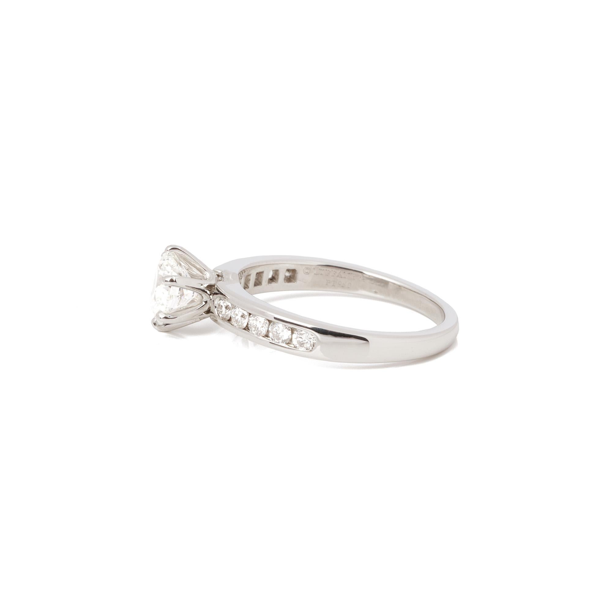 Men's Tiffany & Co. 1.03ct Brilliant Cut Solitaire Ring