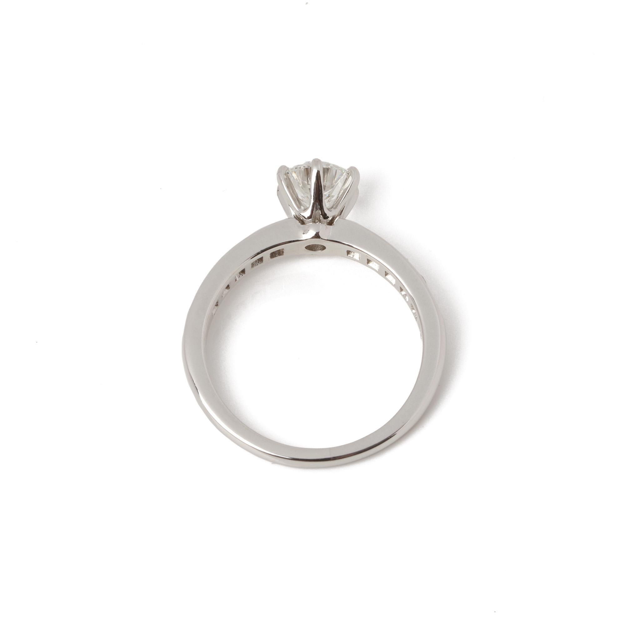 Tiffany & Co. 1.03ct Brilliant Cut Solitaire Ring 3