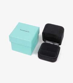 Tiffany & Co. 1.04ct Cushion Cut Diamond Platinum Soleste Ring