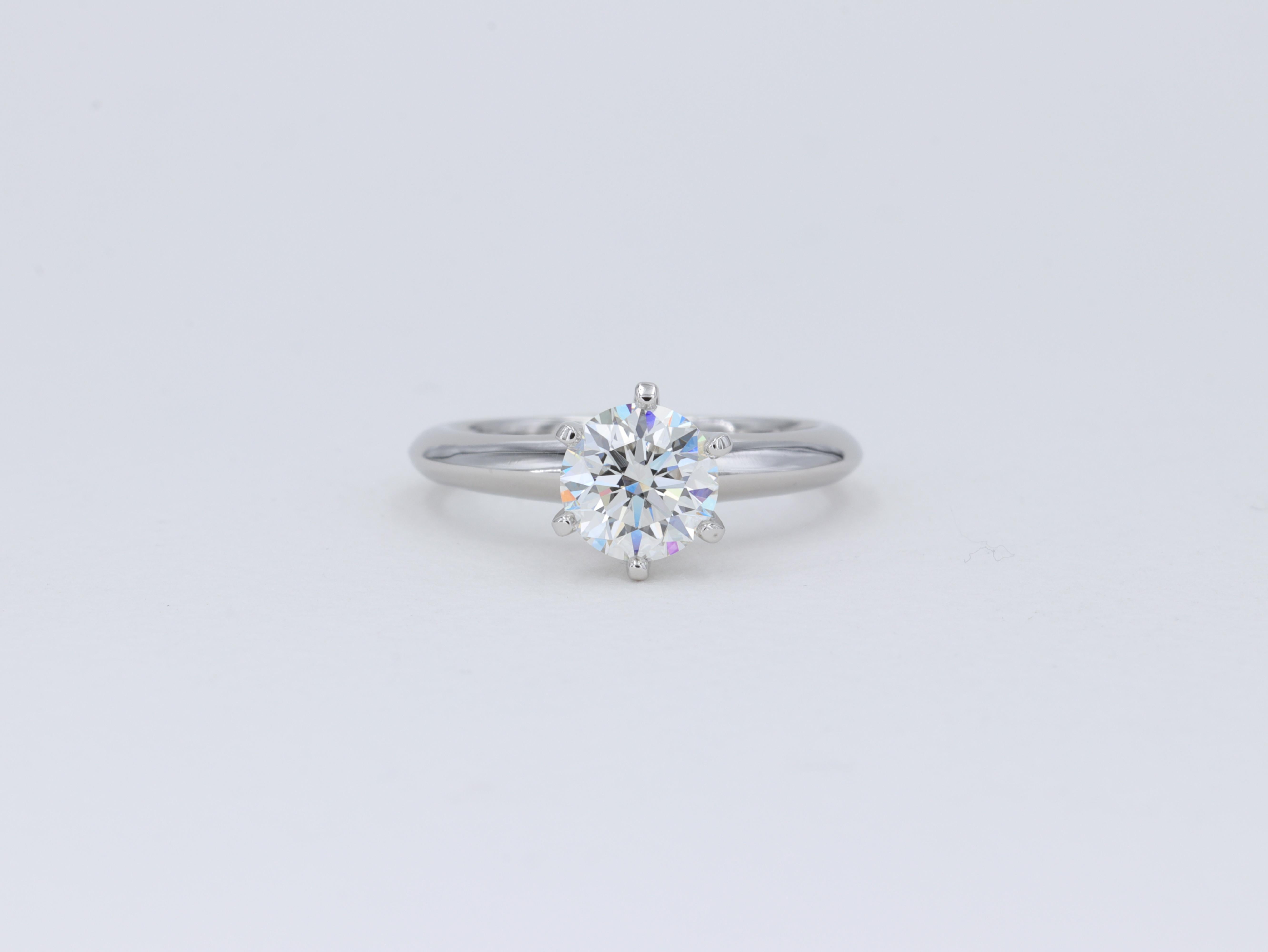 round engagement rings tiffany