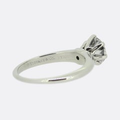 Tiffany & Co. 1.05 Carat Diamond Engagement Ring