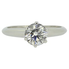 Used Tiffany & Co. 1.01 Carat Diamond Engagement Ring