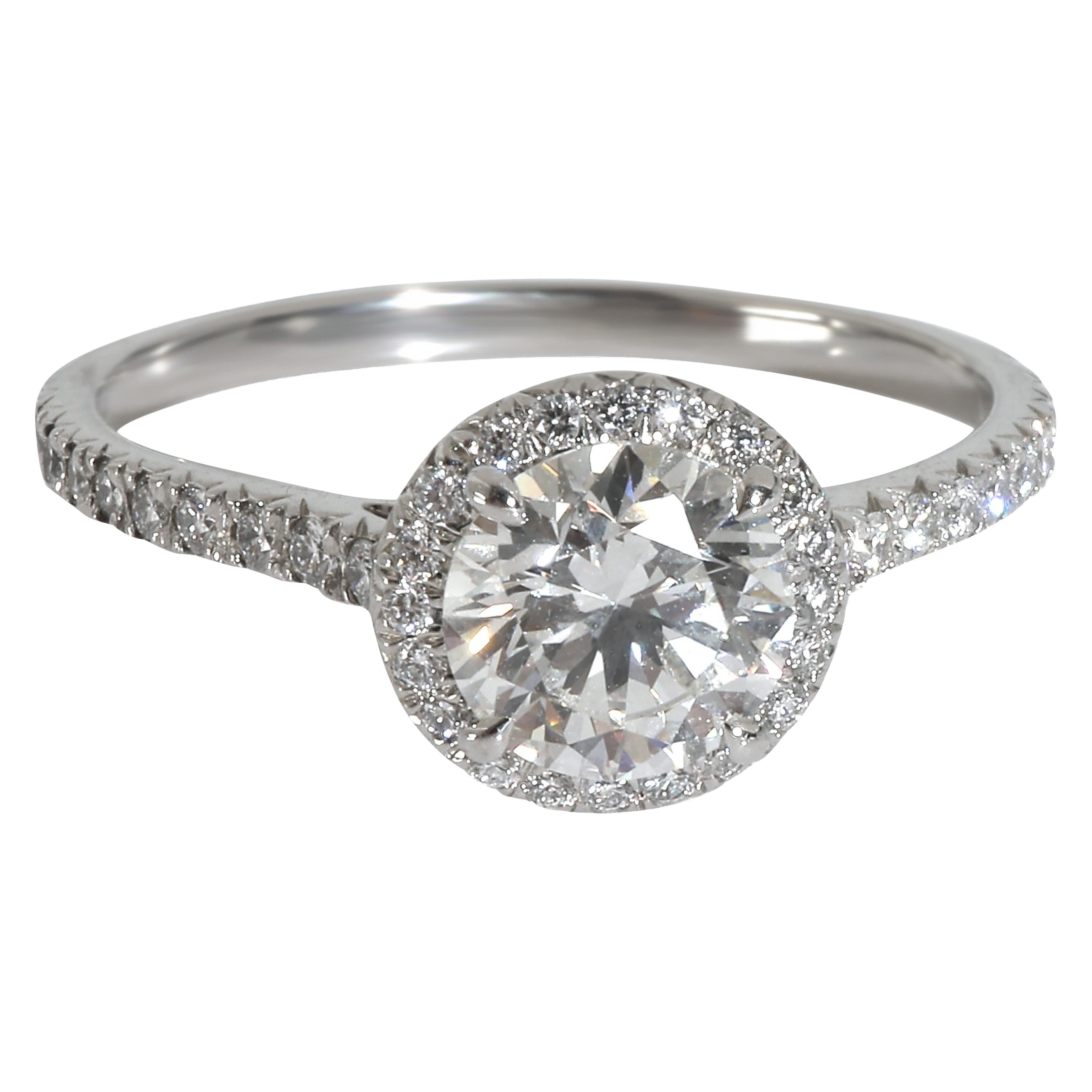 Tiffany & Co. 1.07 ct Round Brilliant Diamond Soleste Engagement Ring
