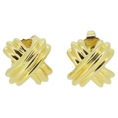 Tiffany & Co. 10mm Signature X Earrings