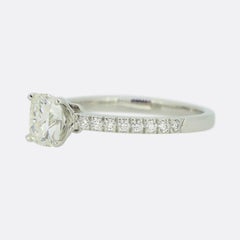 Tiffany & Co. 1.10 Carat Diamond Engagement Ring
