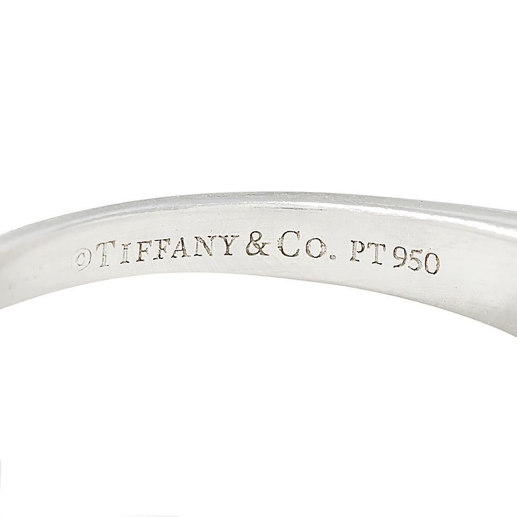Tiffany & Co. 1.11 Carat Round Diamond Platinum Solitaire Engagement Ring GIA For Sale 1