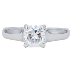 Tiffany & Co. 1.13ct G VVS2 Lucida Radiant Cut Solitaire Engagement Ring