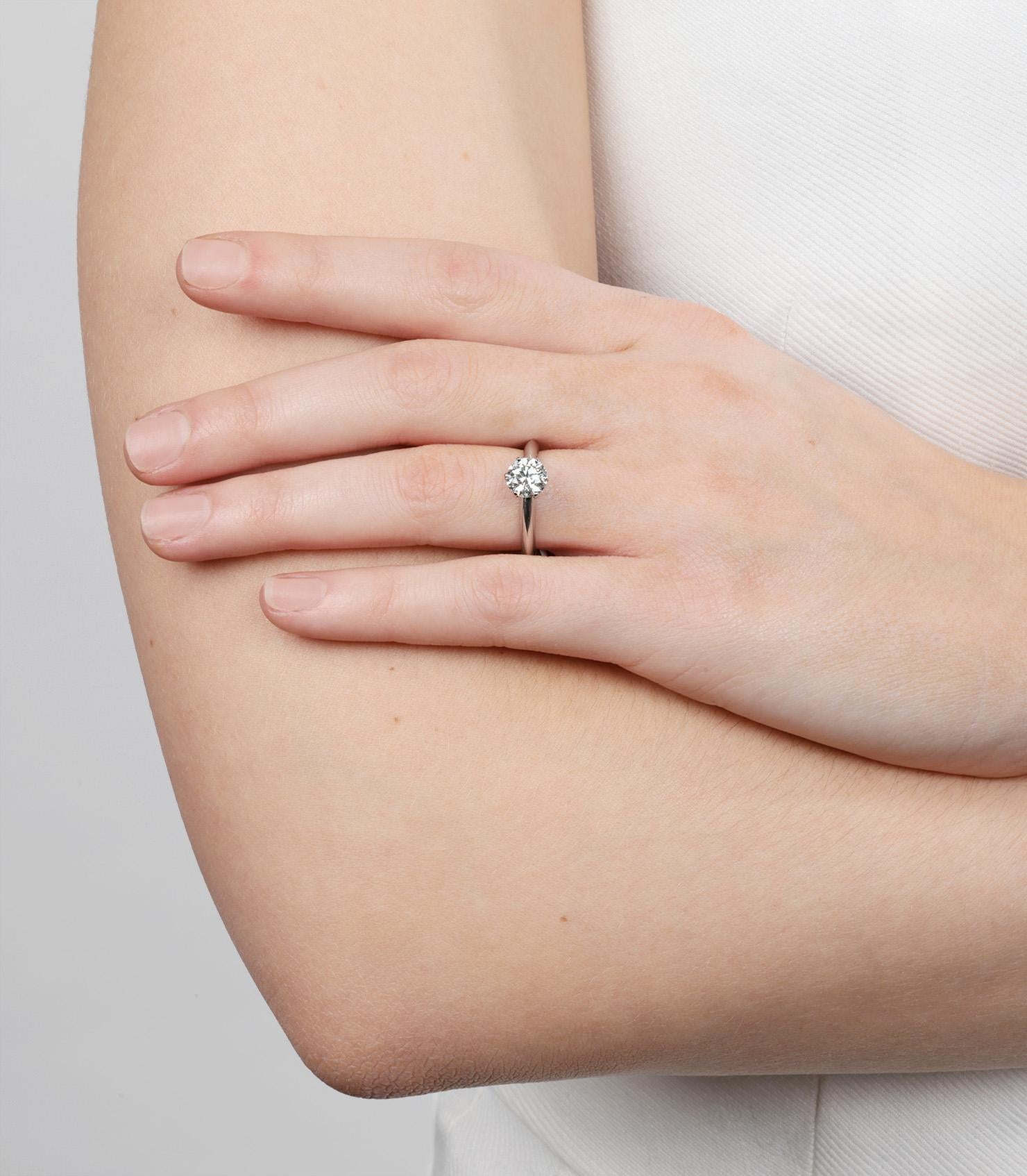 Tiffany & Co. 1.15ct Brilliant Cut Diamond Platinum Ring

Brand- Tiffany & Co.
Model- 1.15ct Diamond Tiffany Setting Ring
Product Type- Ring
Accompanied By- Tiffany & Co Box, Certificate
Material(s)- Platinum
Gemstone- Diamond
UK Ring Size- L
EU