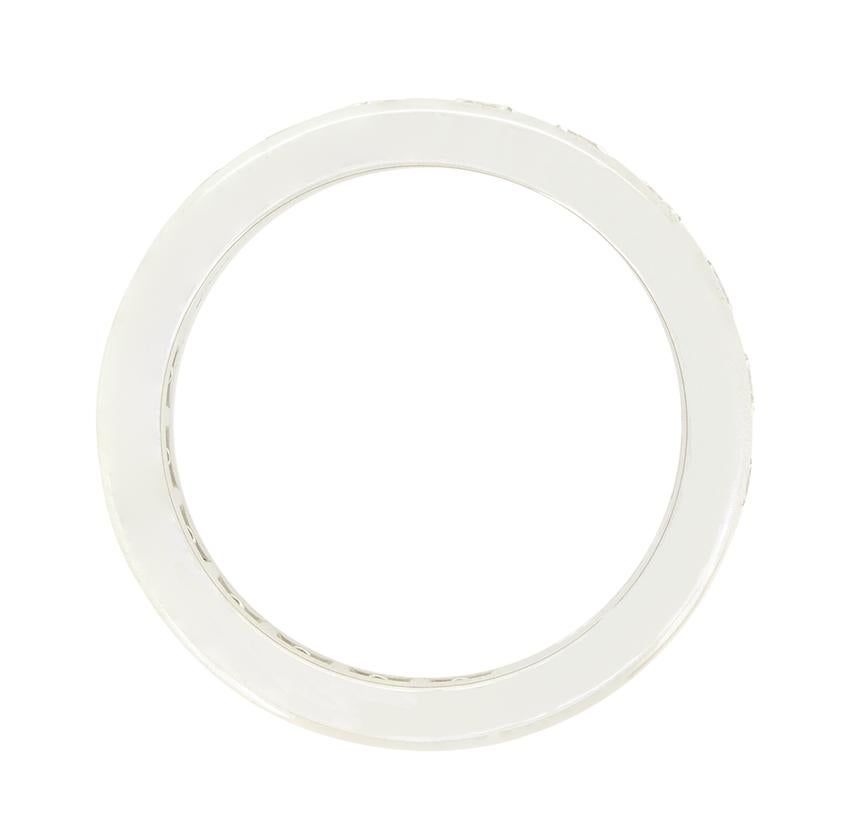 Taglio rotondo Anello a eternità completa con diamante da 1,17 carati di Tiffany & Co. in vendita