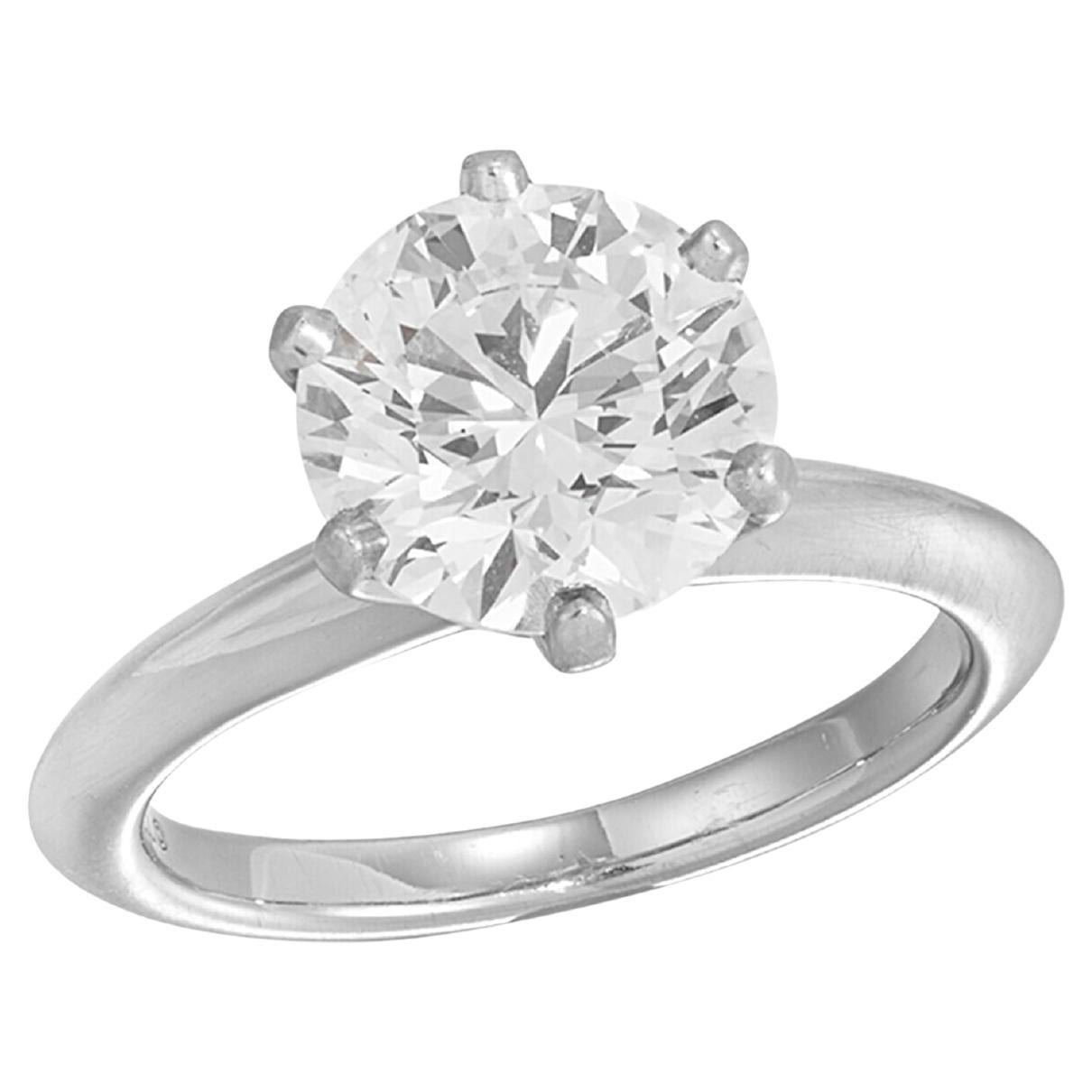 Tiffany & Co. 1.18 Ct. Round Brilliant Cut Diamond Engagement Ring