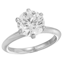Tiffany & Co. 1.18 Ct. Round Brilliant Cut Diamond Engagement Ring