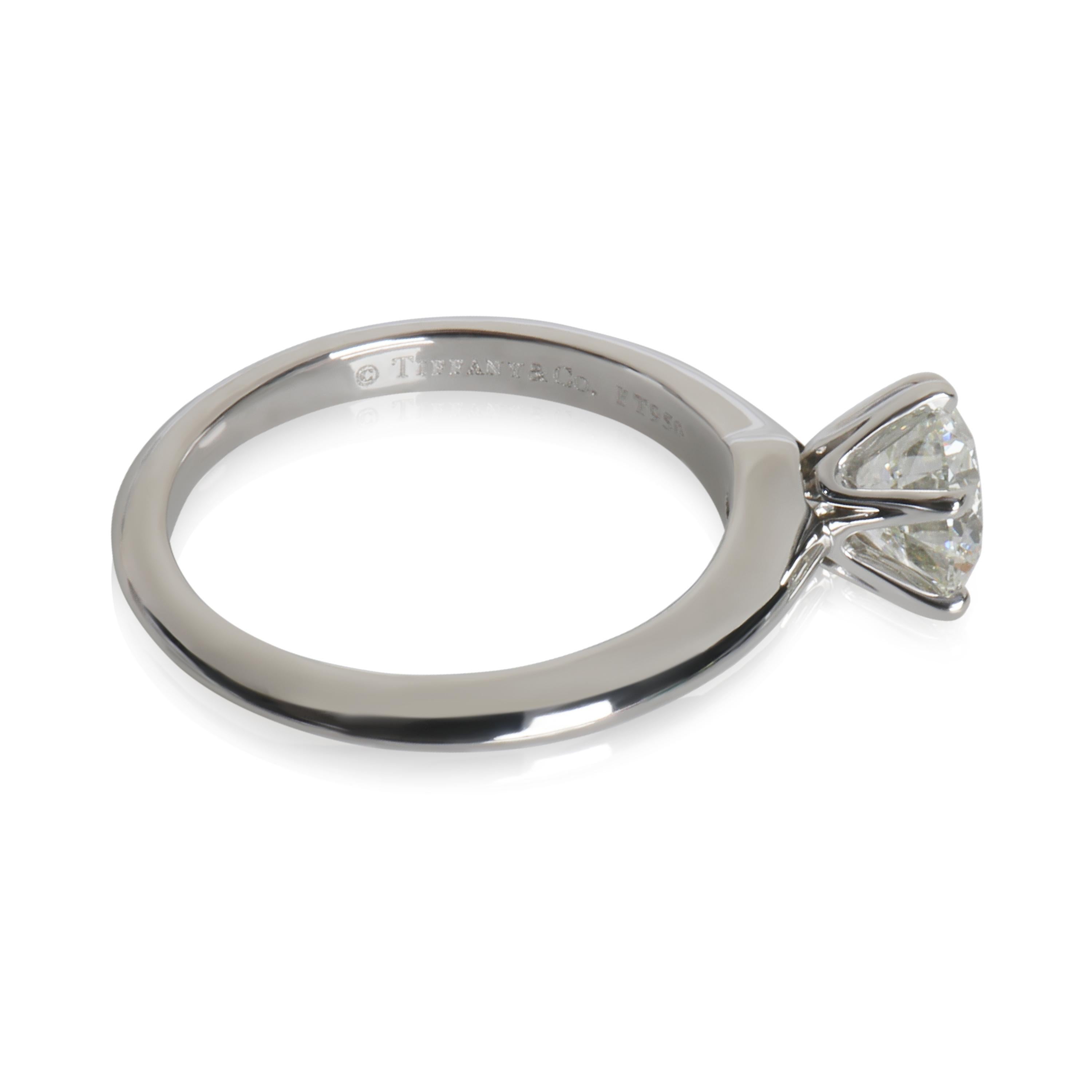 Tiffany & Co. Bague de fiançailles à diamants ronds et brillants de 1.2 ct en vente 3
