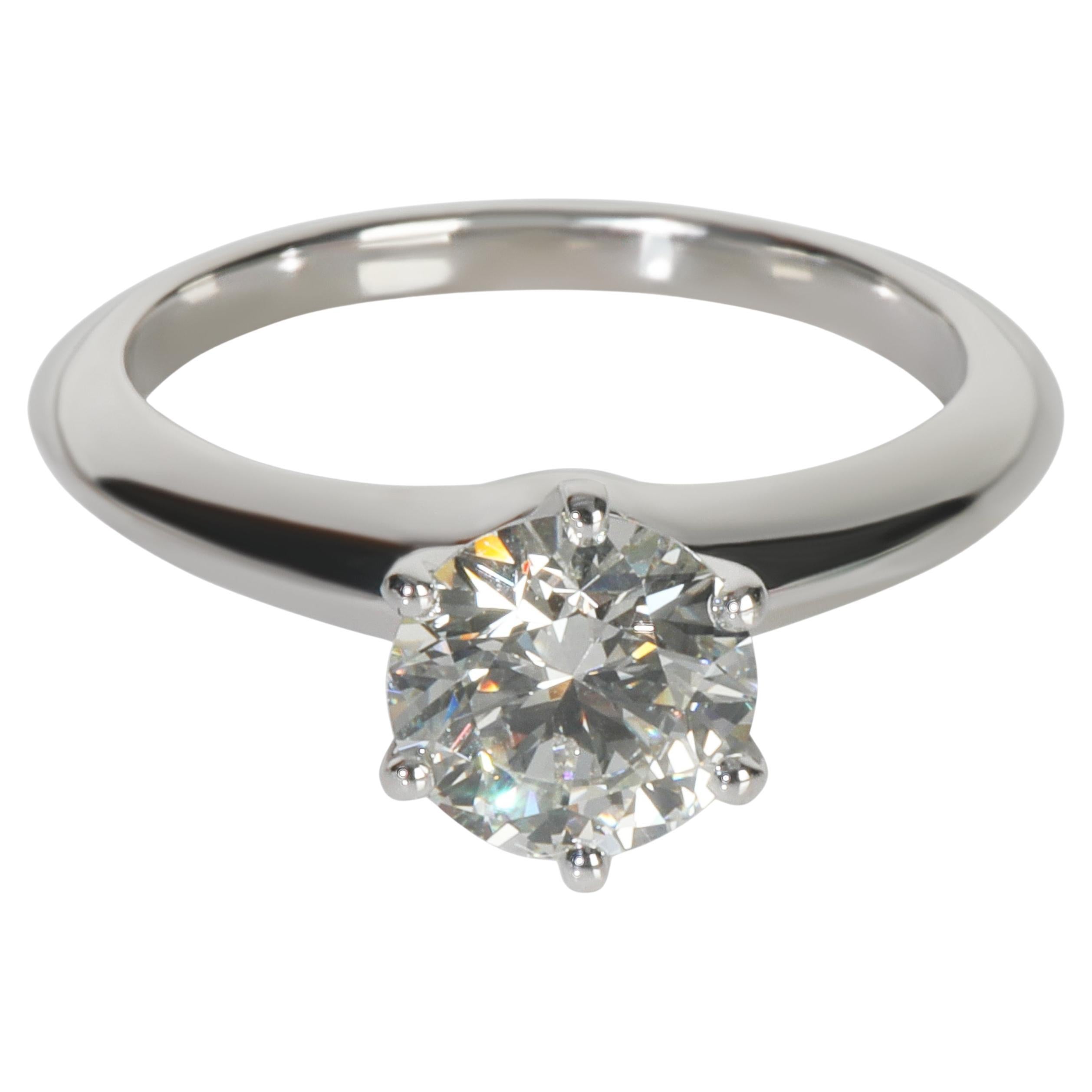 Tiffany
Co. 1.2 ct Round Brilliant Diamond Engagement Ring