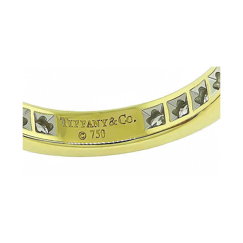 Round Cut Tiffany & Co 1.25 Carat Diamond Eternity Wedding Band