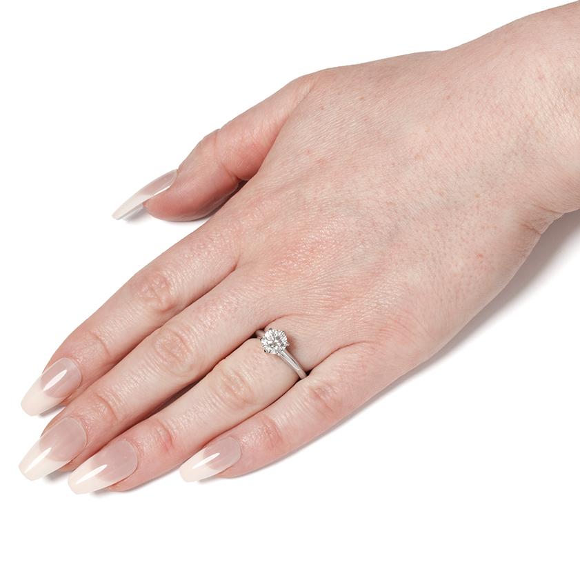 Women's Tiffany & Co. 1.25ct Diamond Solitaire Ring