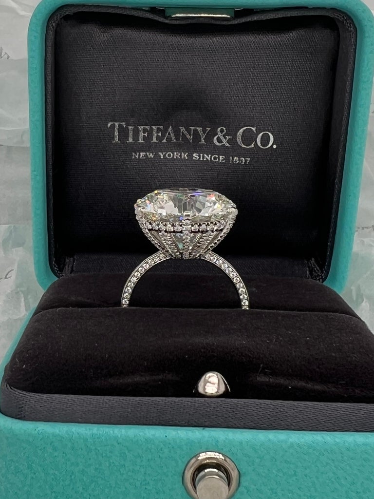 tiffany diamond rings in box