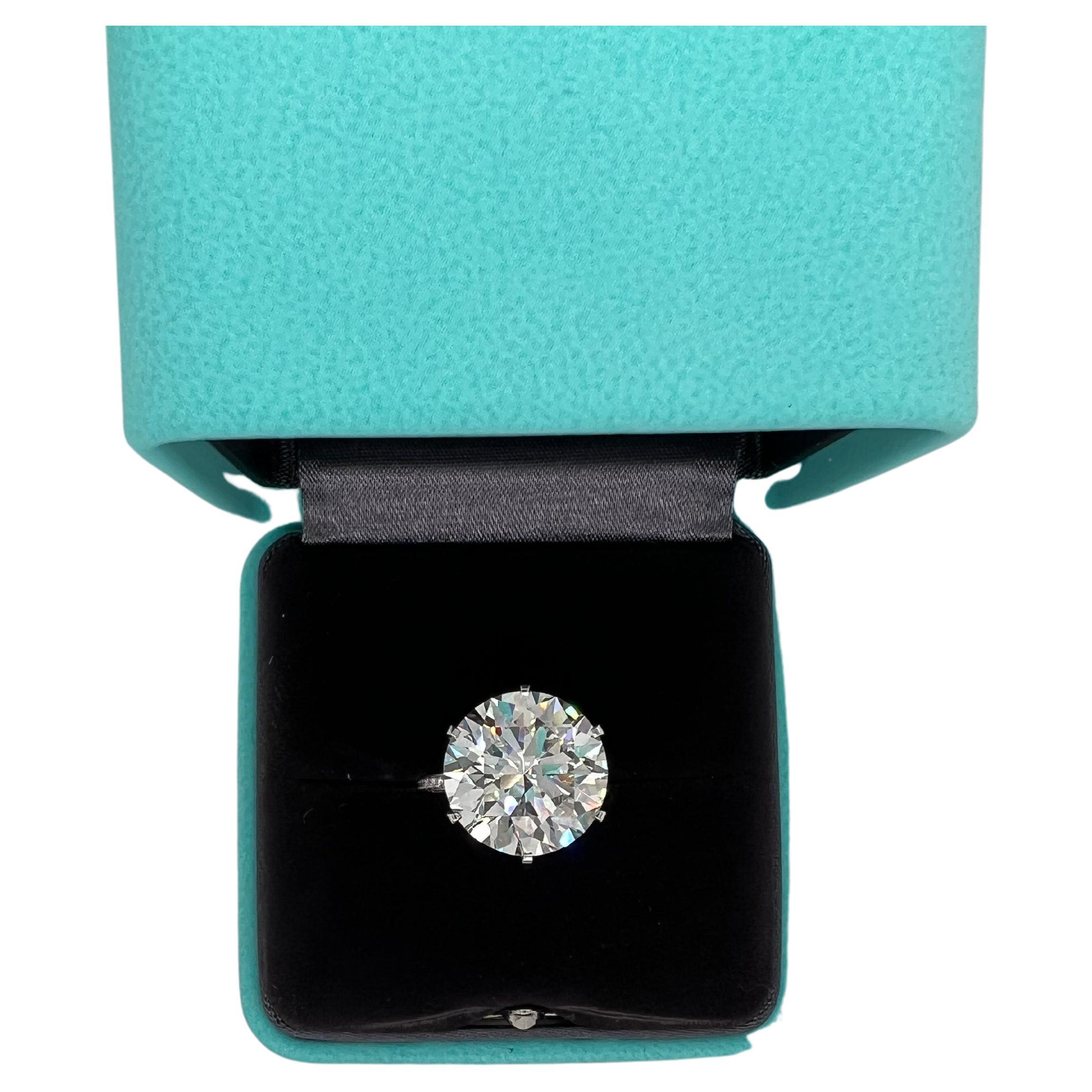 Tiffany and Co. 13 Carat Diamond Engagement Ring For Sale at 1stDibs