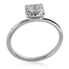 Tiffany & Co. 1.3 ct Cut Cornered Square Cut Diamond Tiffany True Solitaire