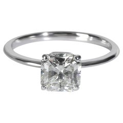 Tiffany & Co. 1.3 ct Cut Cornered Square Cut Diamond Tiffany True Solitaire