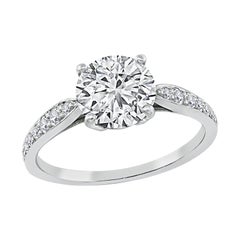 Anillo de compromiso de diamantes de 1,36 ct Tiffany & Co.