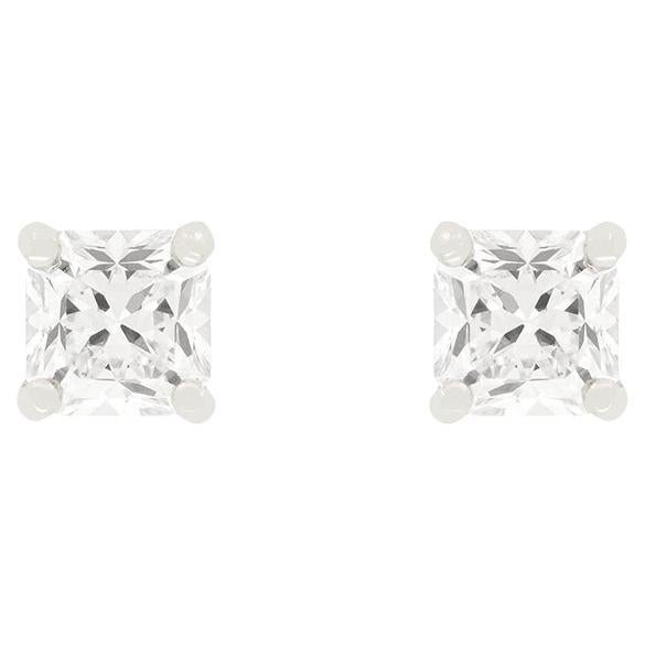 Pendientes de diamantes de 1,36 ct Tiffany & Co.